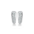 Kolczyki z diamentami 0,40ct z białego złota