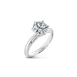 Velvet Light - classic ring with a 1.50ct diamond