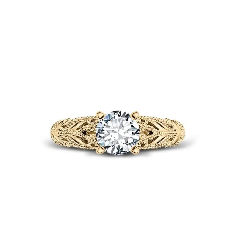 Decorative ring with a 0.50ct diamond