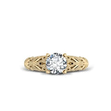 Decorative ring with a 0.50ct diamond