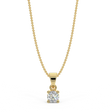 Klasyczna zawieszka z diamentem 0,30ct
