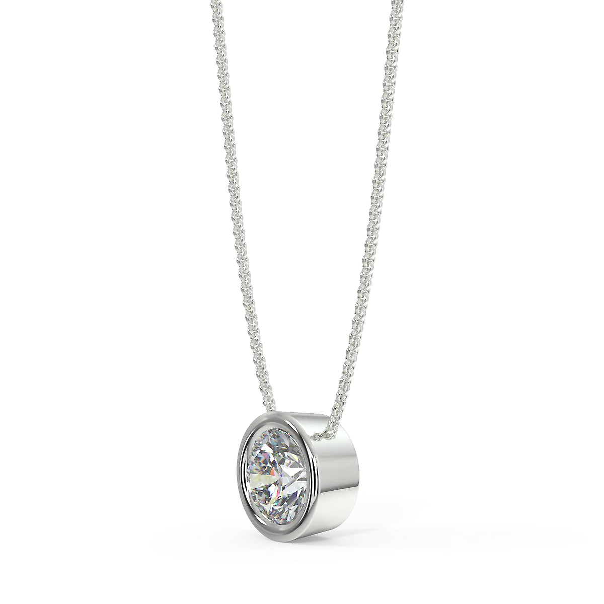 Zawieszka z diamentem 0,40ct