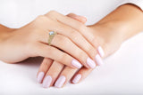Decorative ring with a 0.50ct diamond